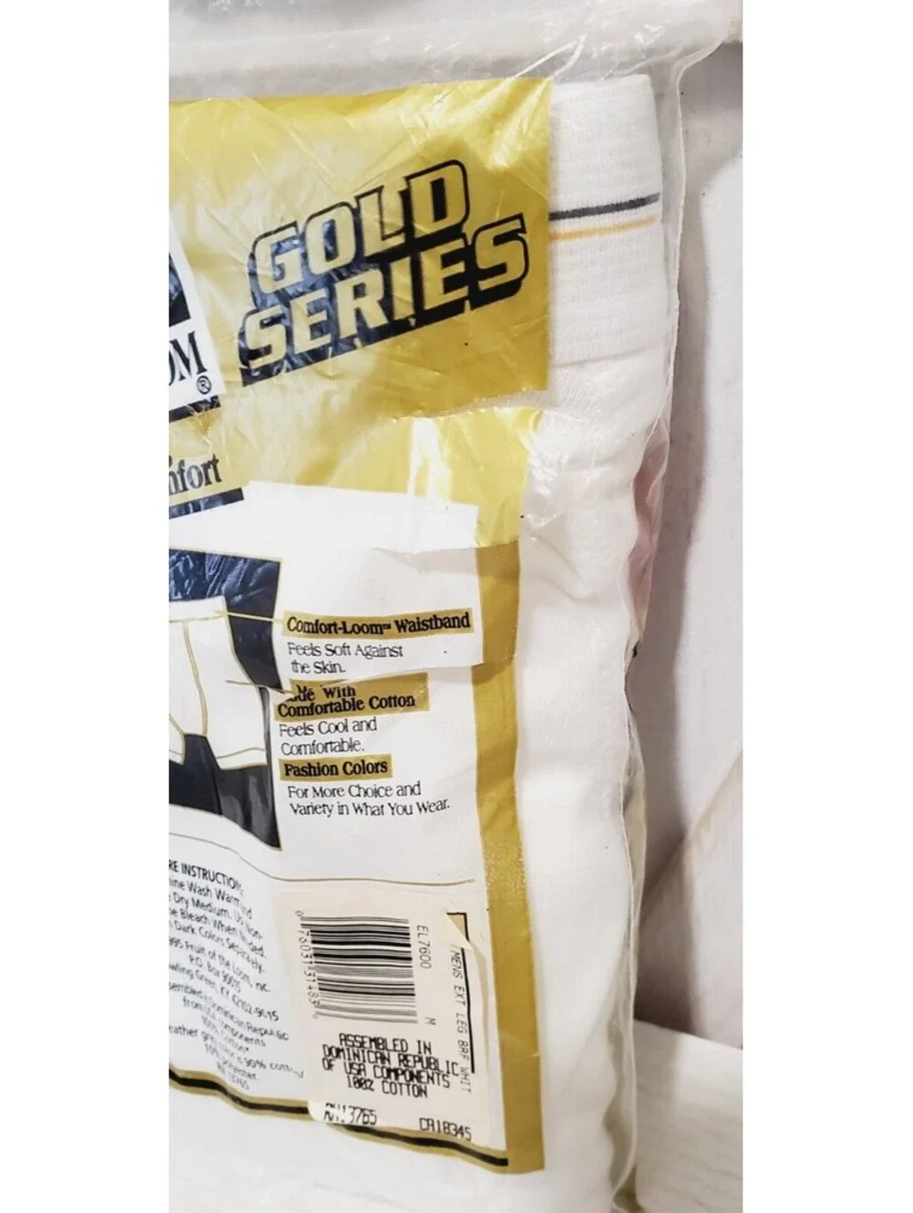 Fruit Of The Loom (1995) Vintage Gold Series Boxer Briefs  M 34-36 Extended Leg